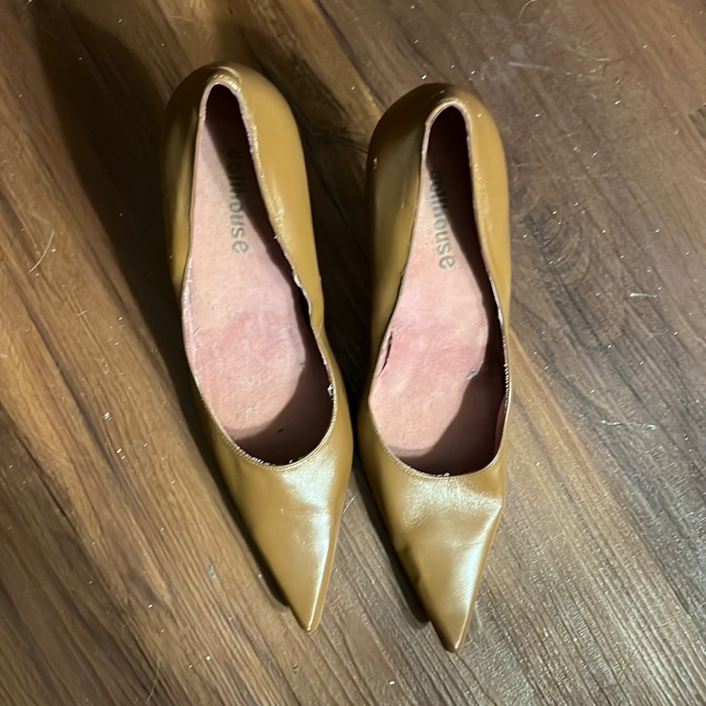 Brown high heel